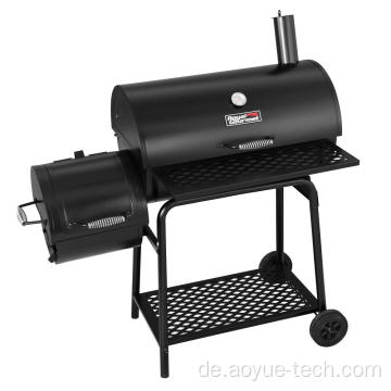 Grill Raucher Barrel Drum Charcoal BBQ Grill